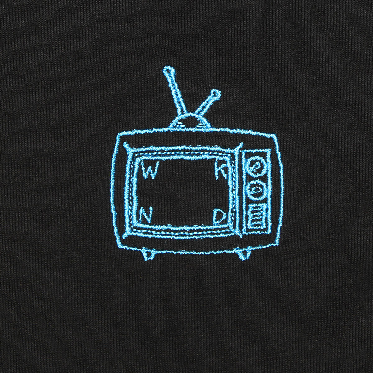 WKND TV Logo T-Shirt Black