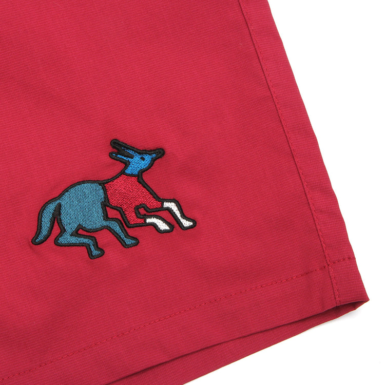 by Parra Anxious Dog Shorts Wine