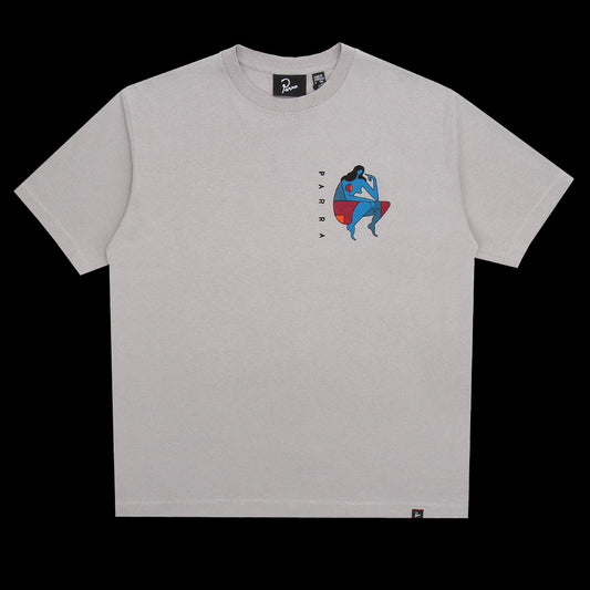 by Parra Down Under T-Shirt Alloy Grey