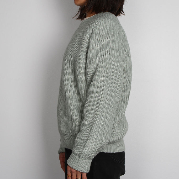 Carhartt WIP Women's Emma Sweater : Misty Sage