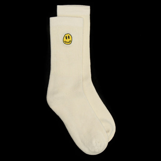 Civilist Mini Smiler Sock Off White