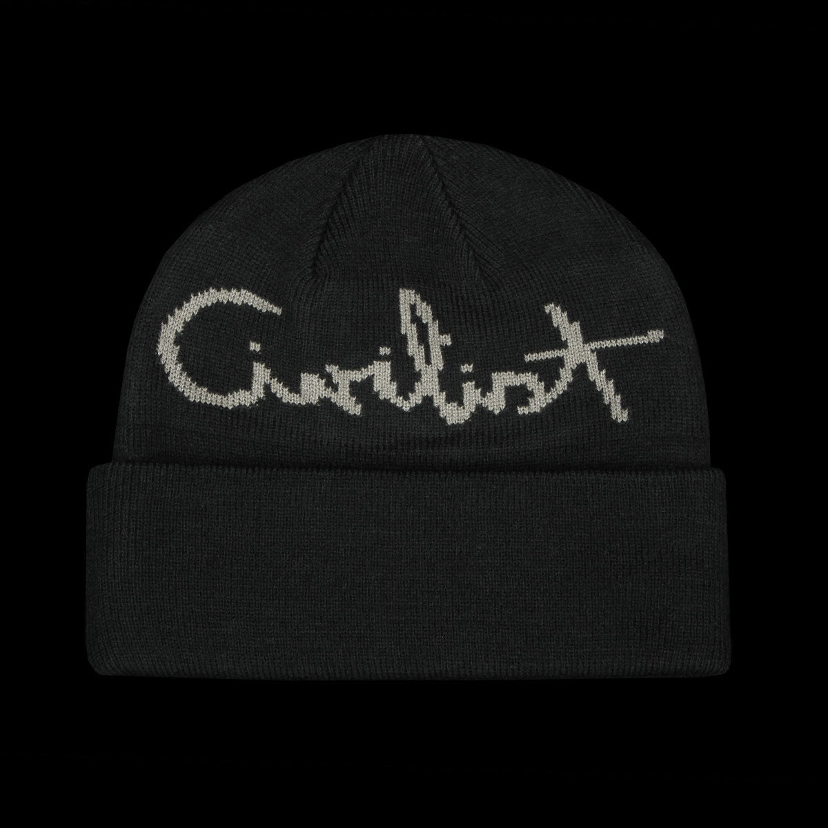 Civilist Script Beanie Black