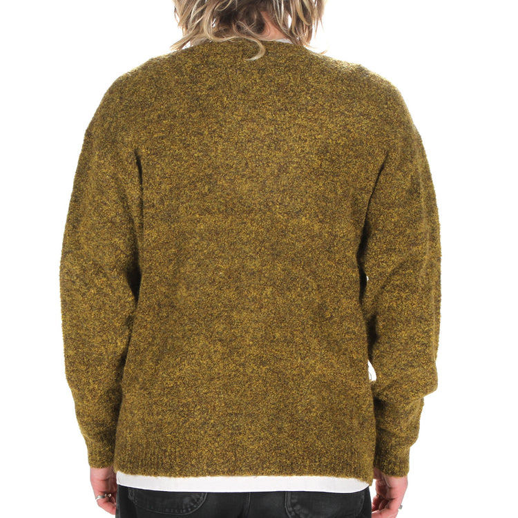 Fucking Awesome Boucle Cardigan Moss