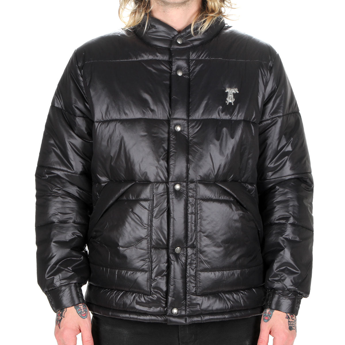 Fucking Awesome Dill Puffer Jacket Black