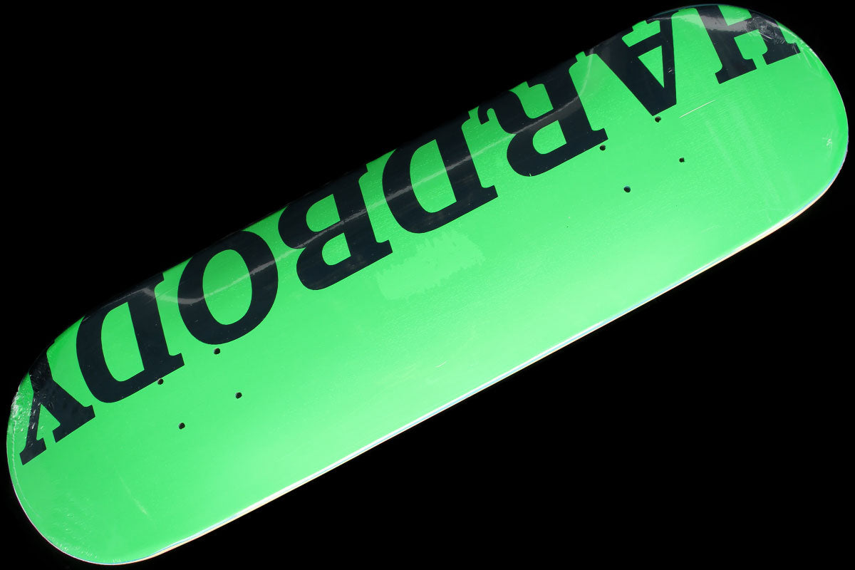 Hardbody Lime Logo Deck 8.25", 8.375" & 8.5"