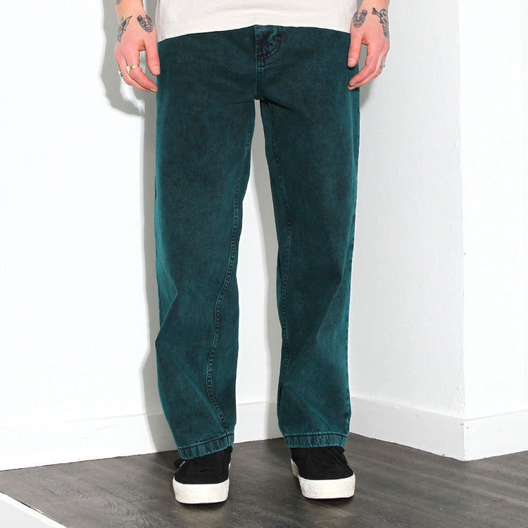 Polar Big Boy Jeans Teal Black