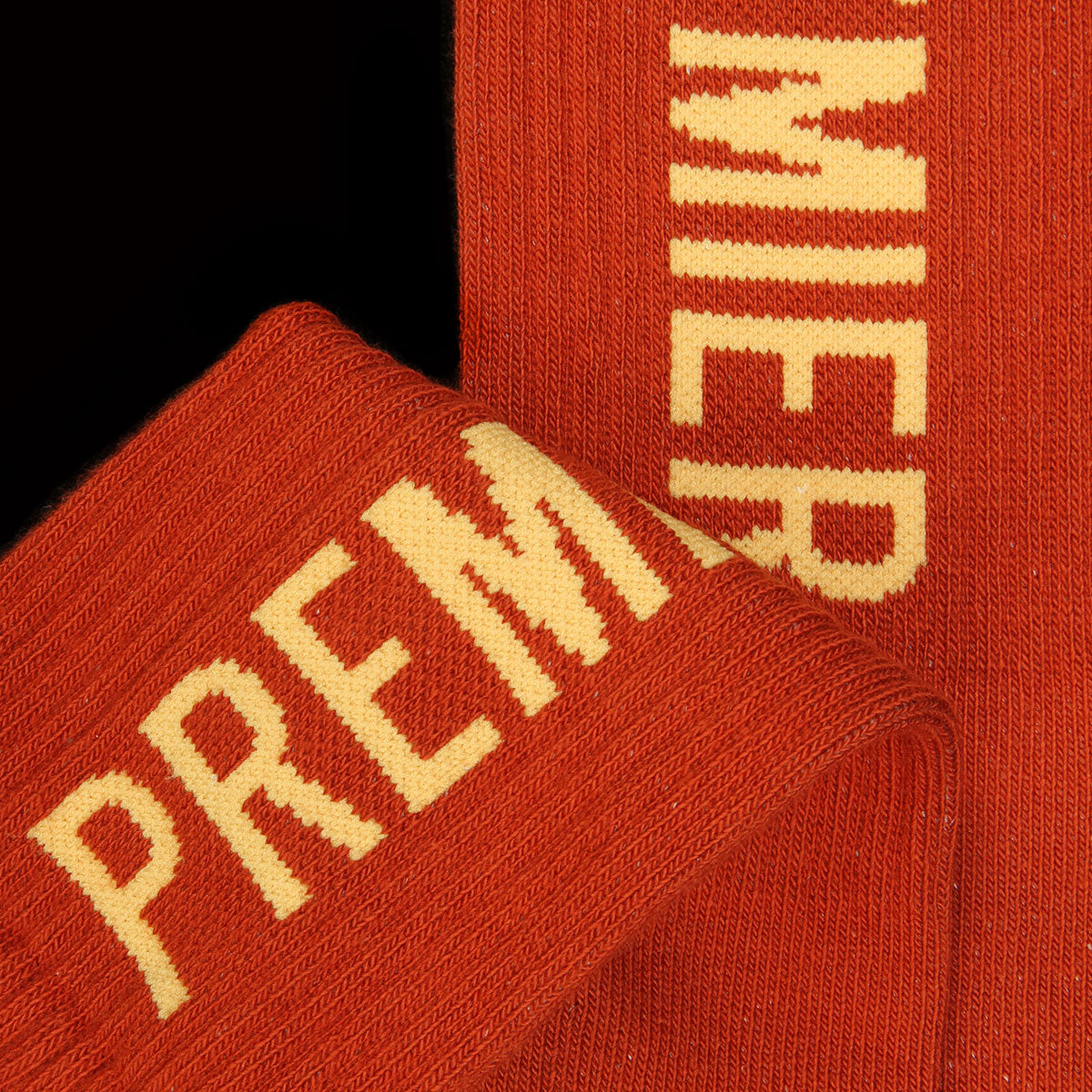 Premier Big Logo Crew Sock Orange