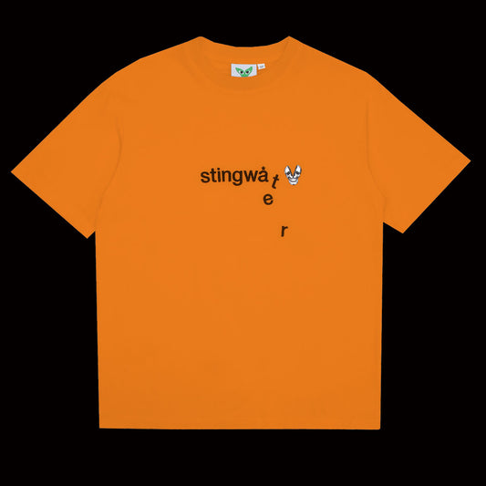 Embroidered Melting Logo T-Shirt