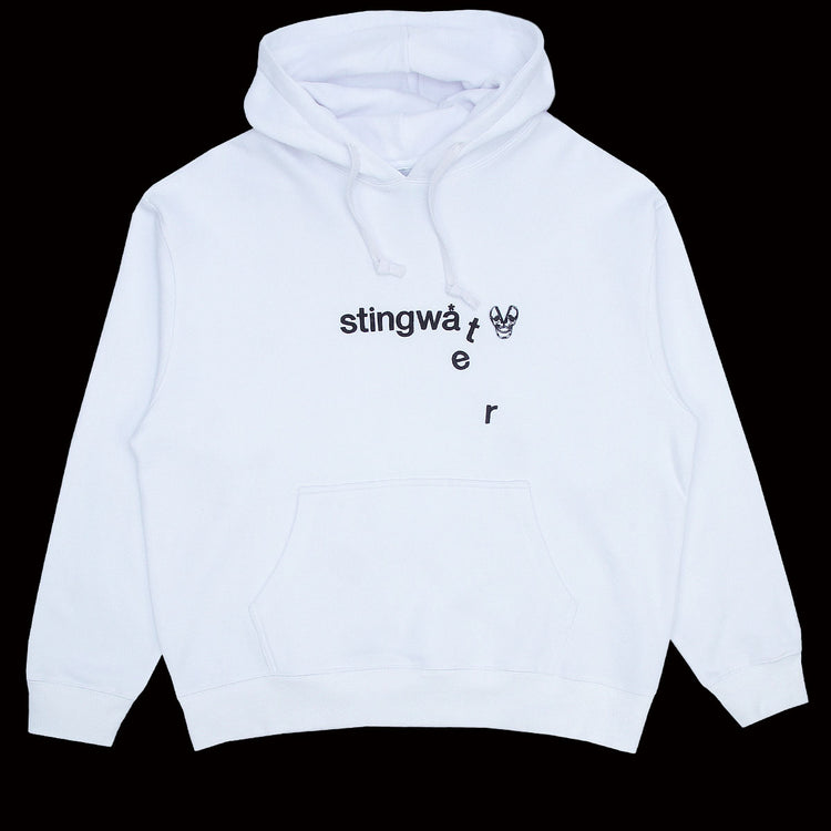 Embroidered Melting Logo Hoodie