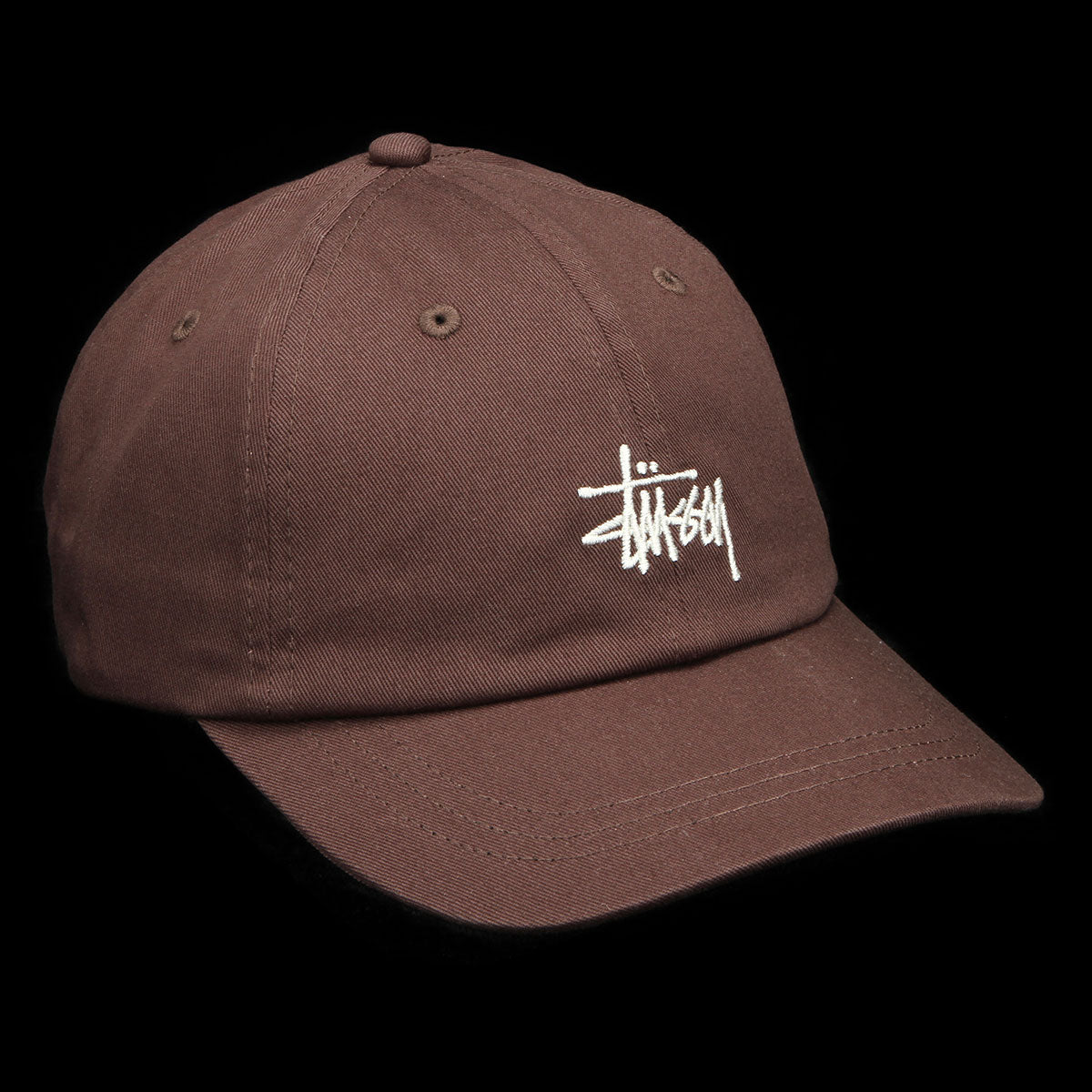 Stussy Basic Stock Low Pro Cap Brown